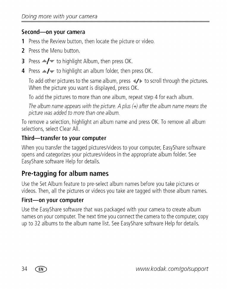 kodak easyshare c813 instruction manual