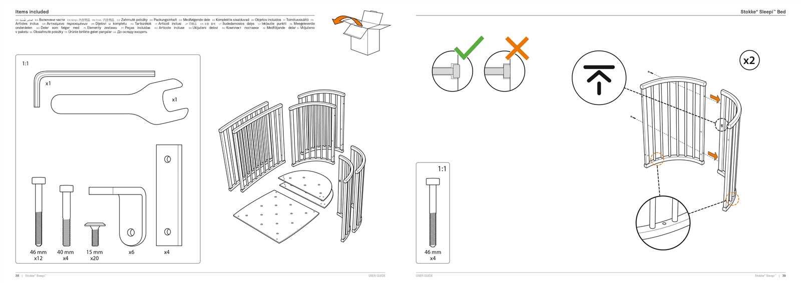 stokke sleepi crib instruction manual