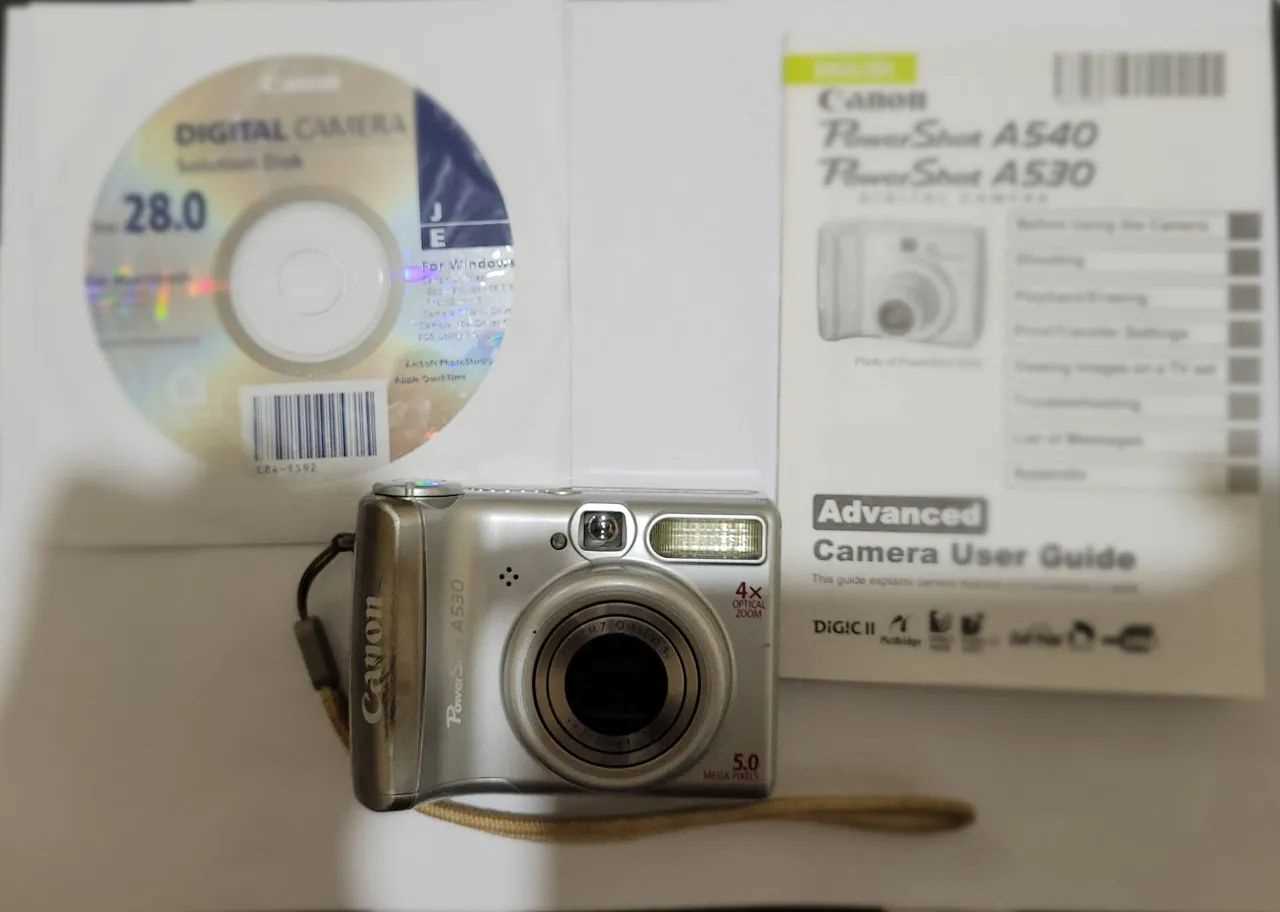 canon powershot a530 instruction manual