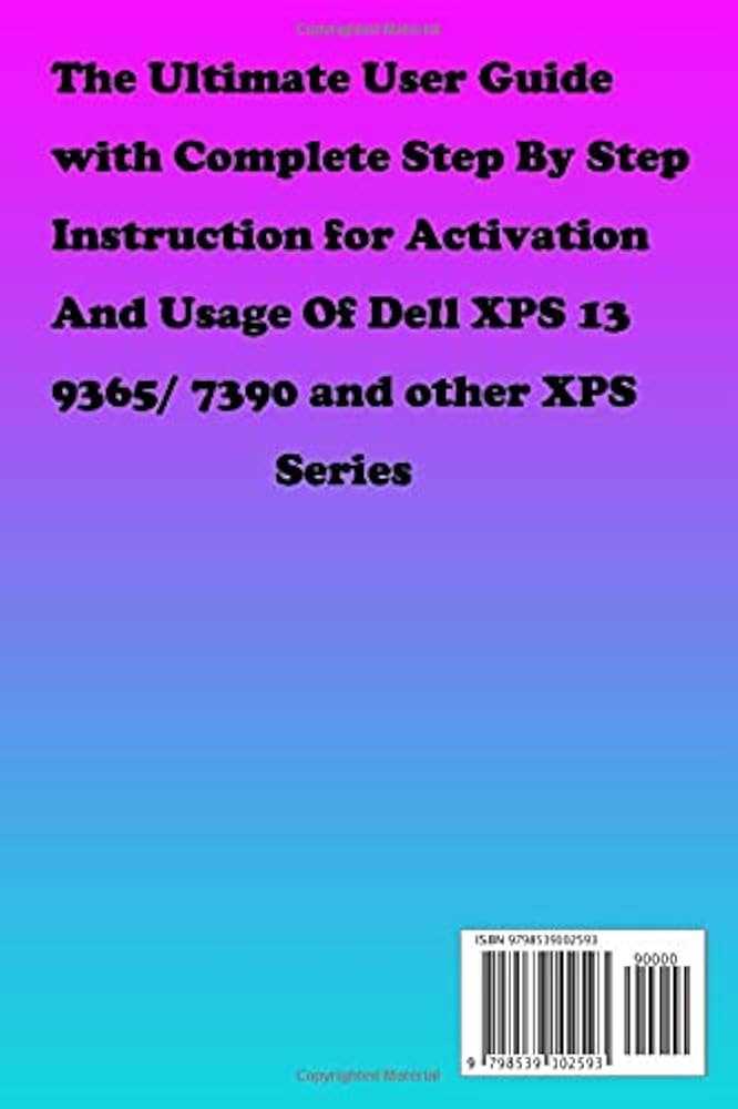 dell xps 13 instruction manual