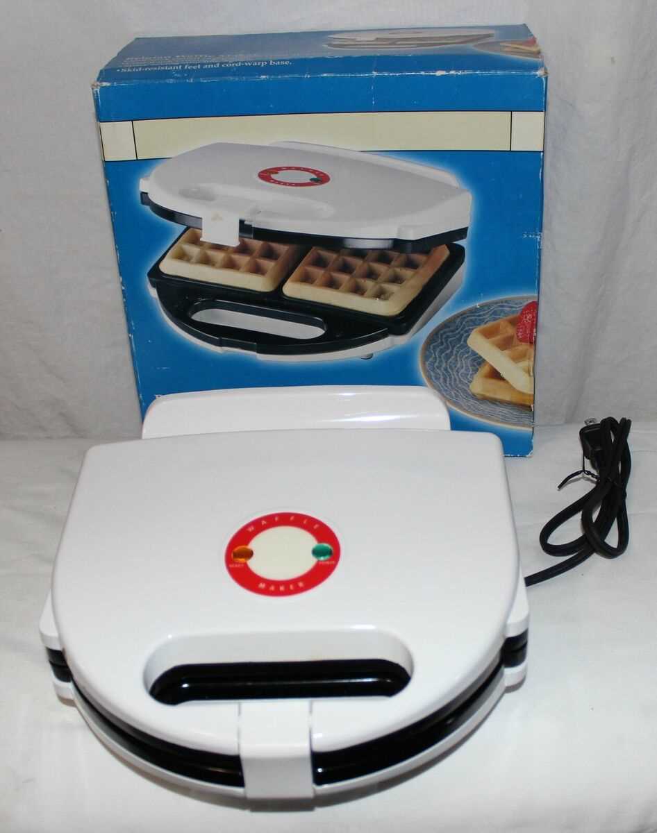 black and decker waffle maker instruction manual