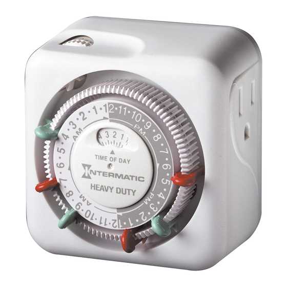 intermatic timer instruction manual