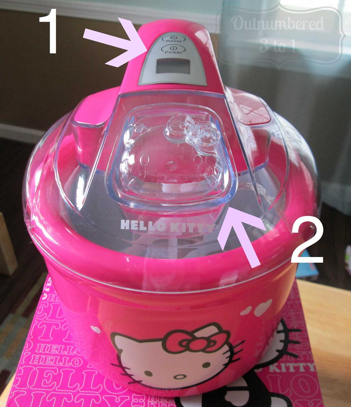 hello kitty ice cream maker instruction manual