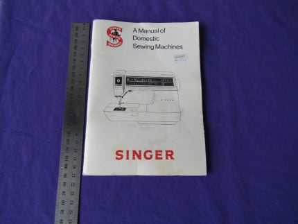 singer 2001 touch tronic instruction manual