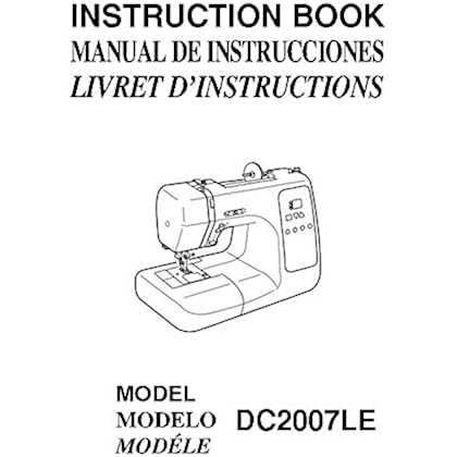 janome memory craft 3500 instruction manual