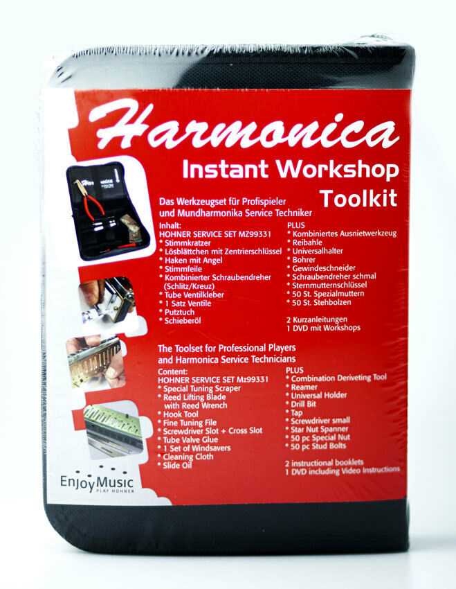 lee oskar harmonica tool kit and instruction manual