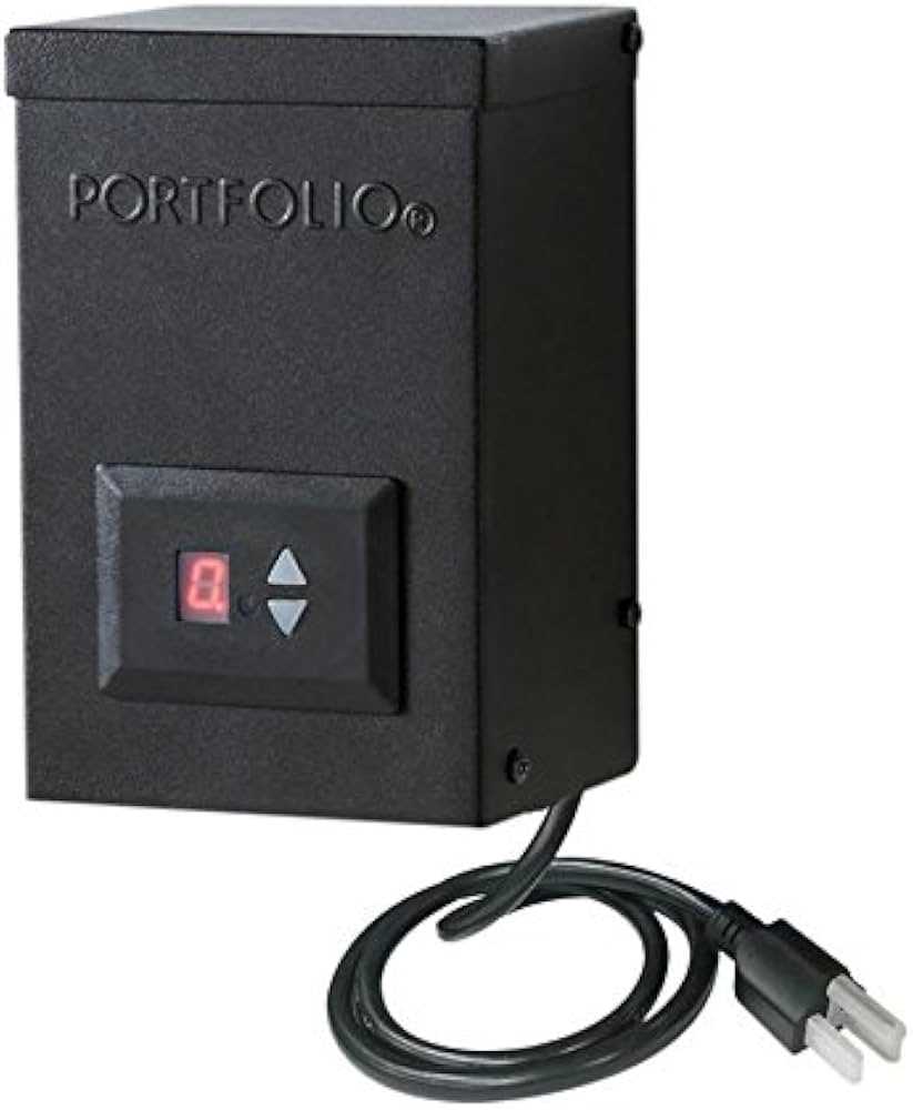 portfolio 300 watt transformer instruction manual