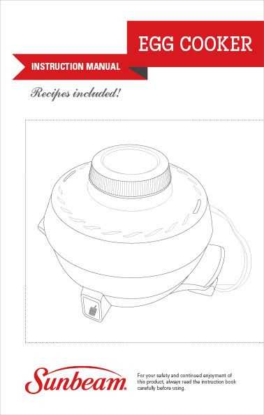 nostalgia egg cooker instruction manual