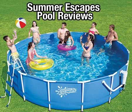 summer escapes pool instruction manual