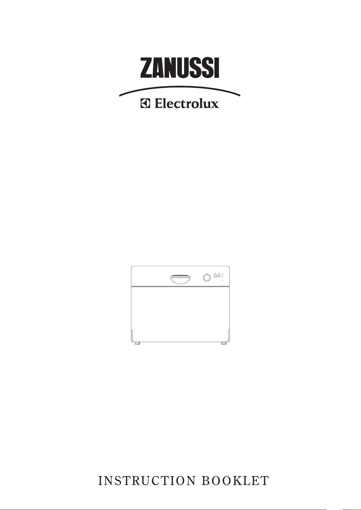 electrolux dishwasher instruction manual