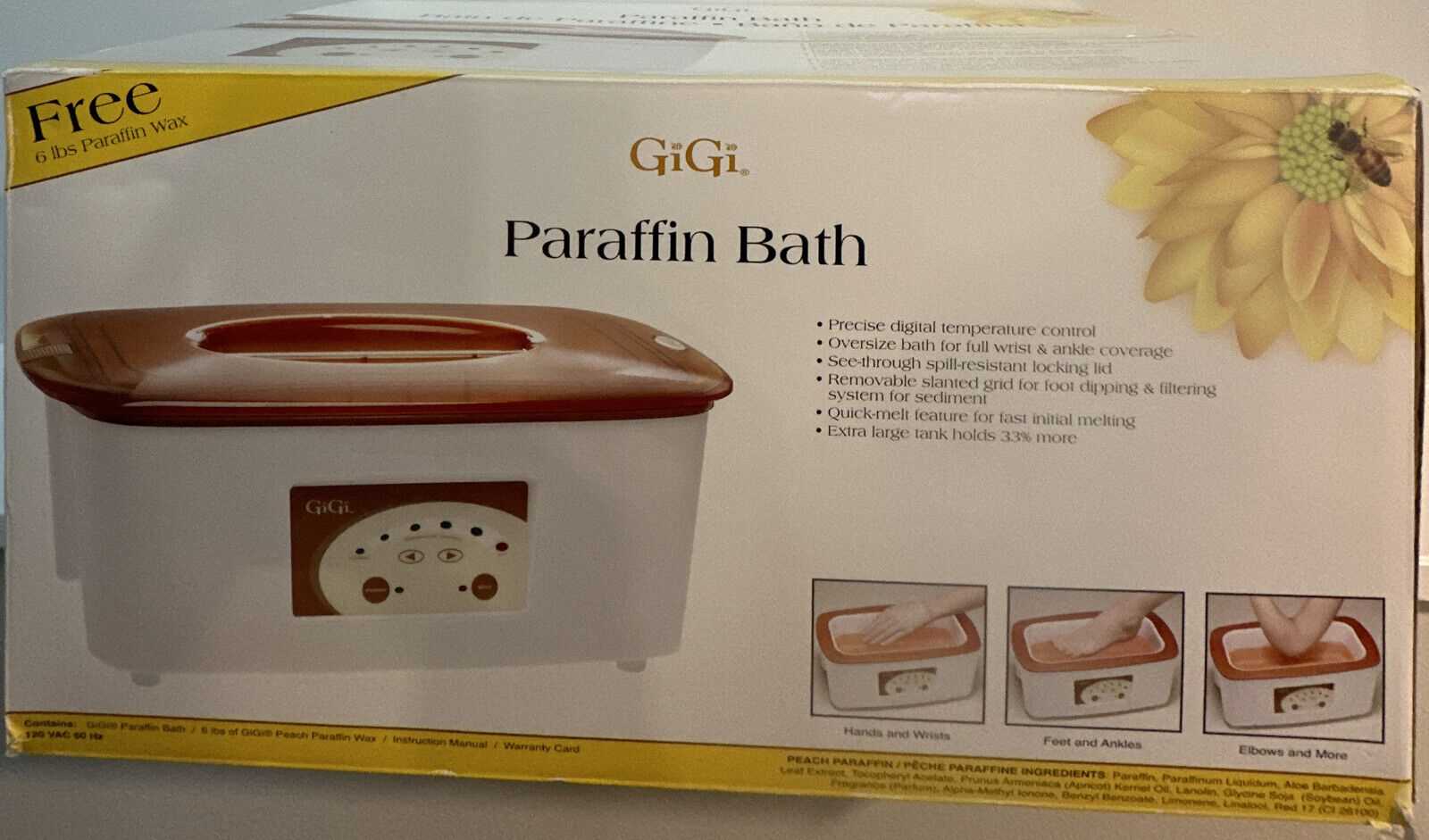 gigi paraffin bath instruction manual