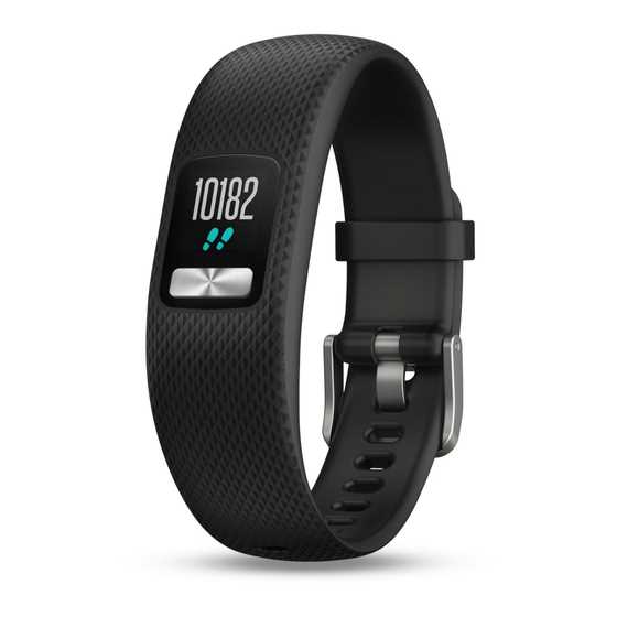 garmin vivosmart 3 instruction manual