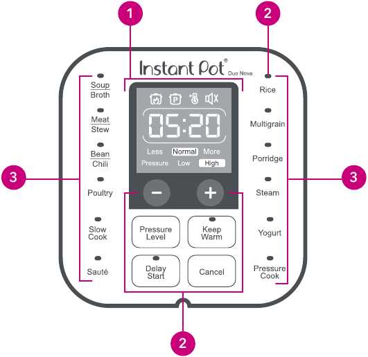 instant pot duo nova instruction manual