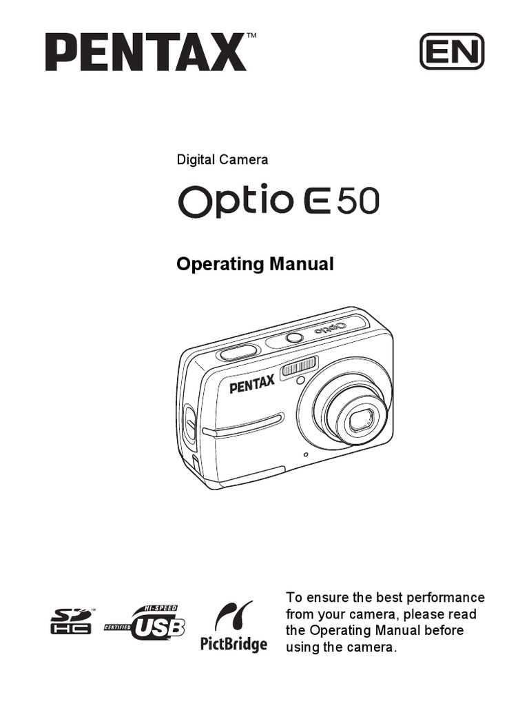 pentax camera instruction manual