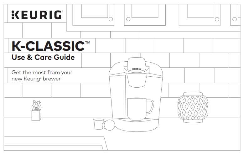 mini keurig instruction manual