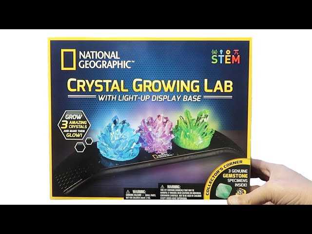 science squad ultimate crystal growing kit instruction manual