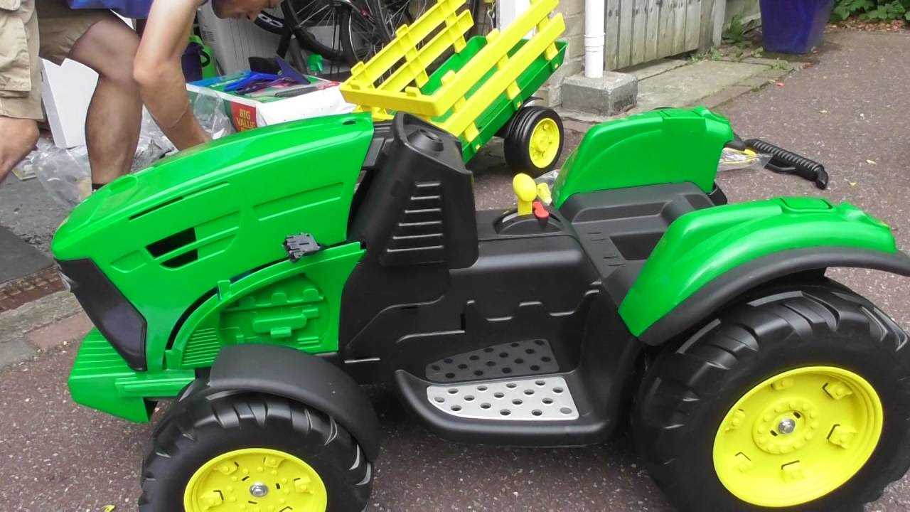 peg perego john deere tractor instruction manual