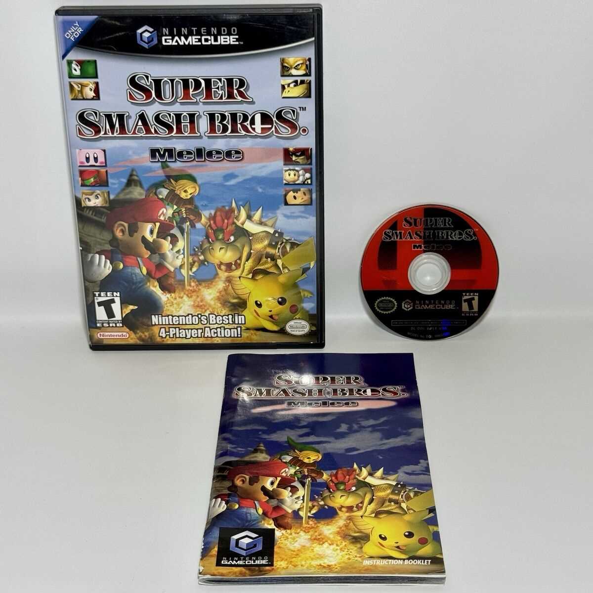 super smash bros melee instruction manual