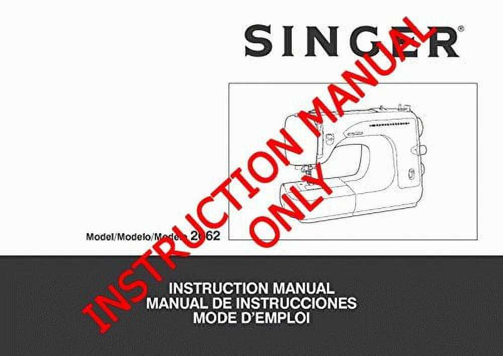 singer 3337 instruction manual