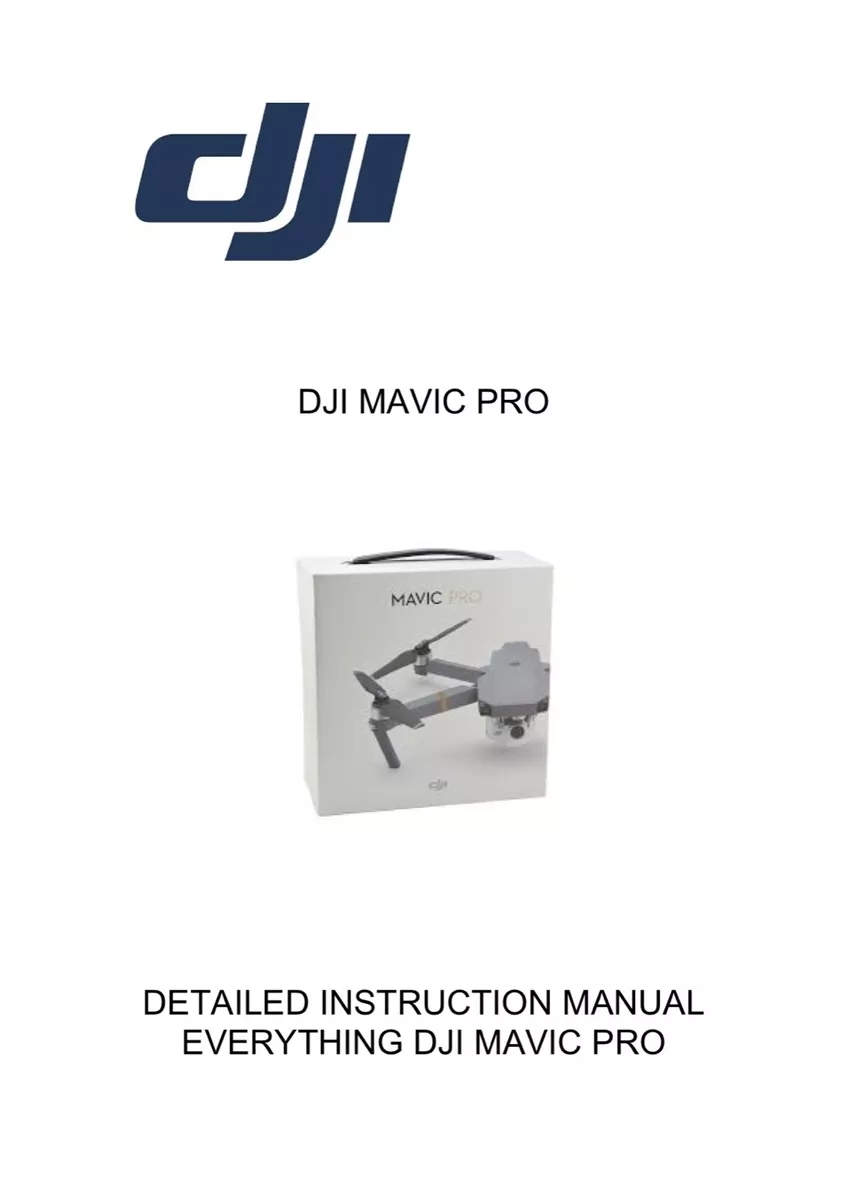 dji mavic 2 pro instruction manual