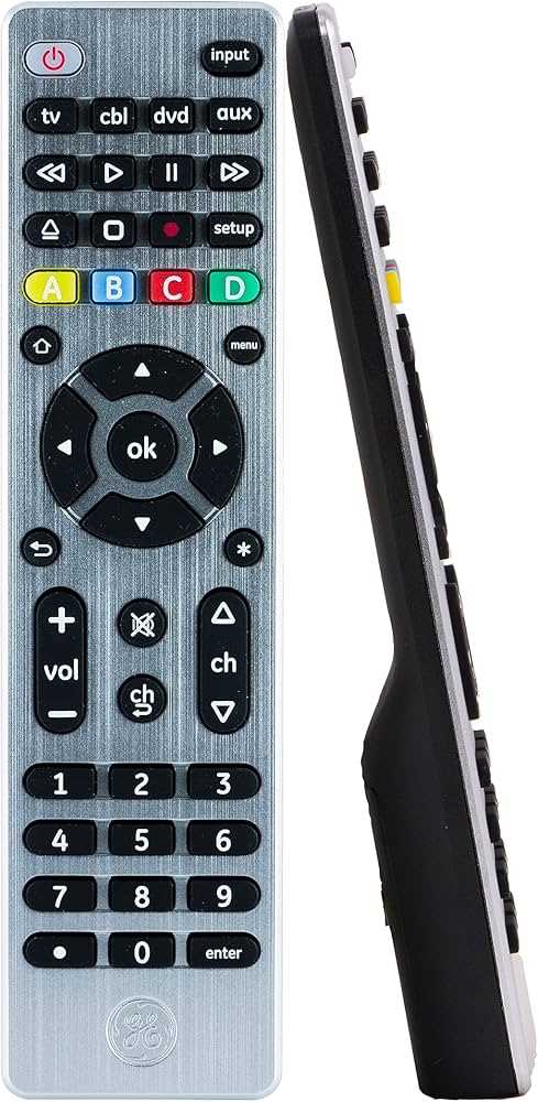 universal remote instruction manual ge