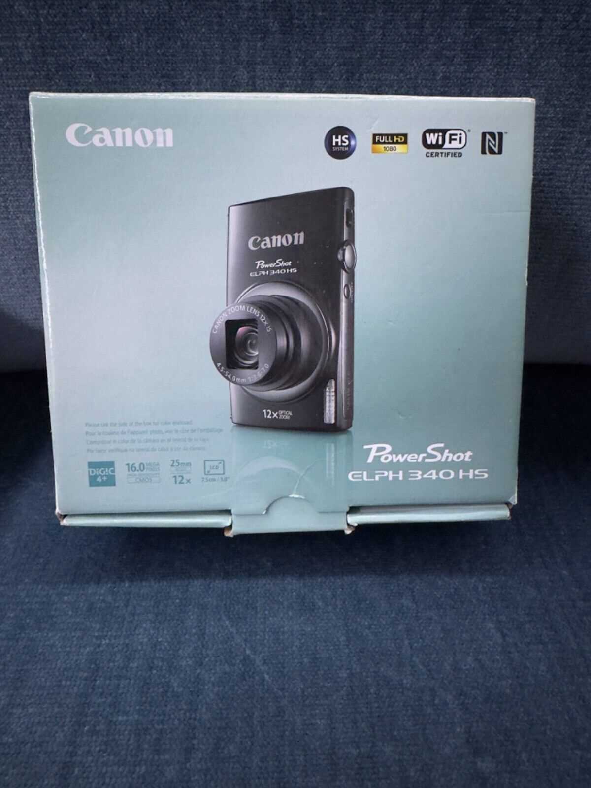 canon powershot elph 340 hs instruction manual