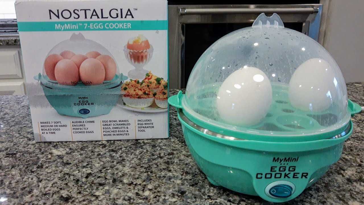 nostalgia egg cooker instruction manual