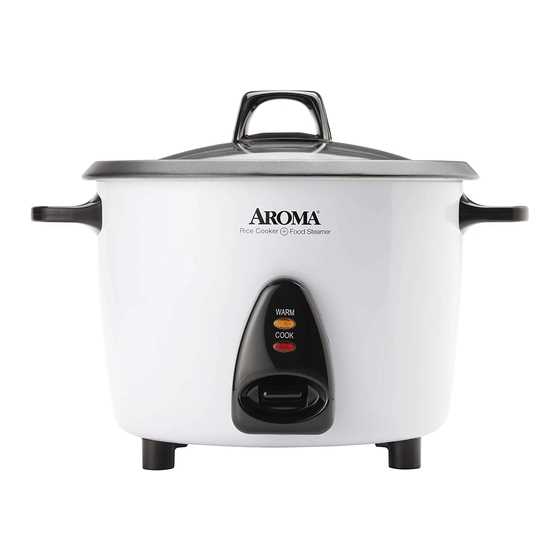 aroma rice cooker instructions manual