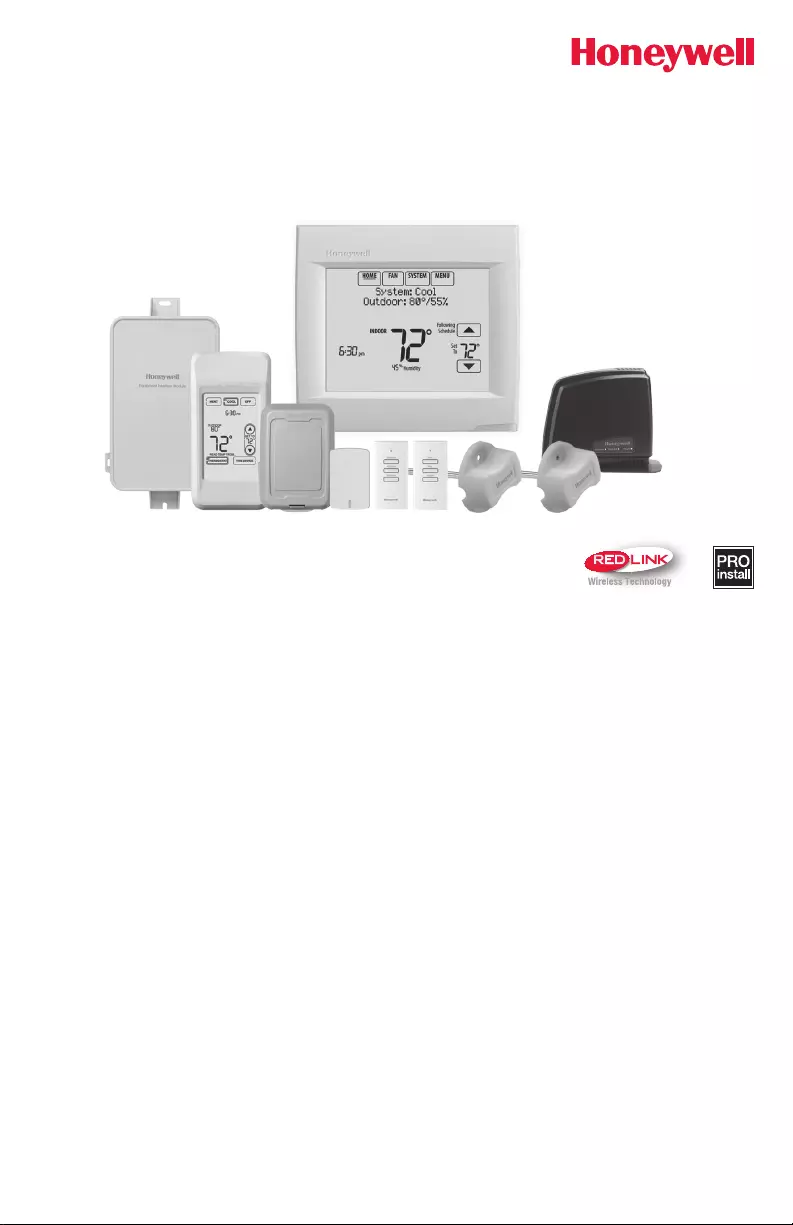 honeywell th8320r1003 instruction manual