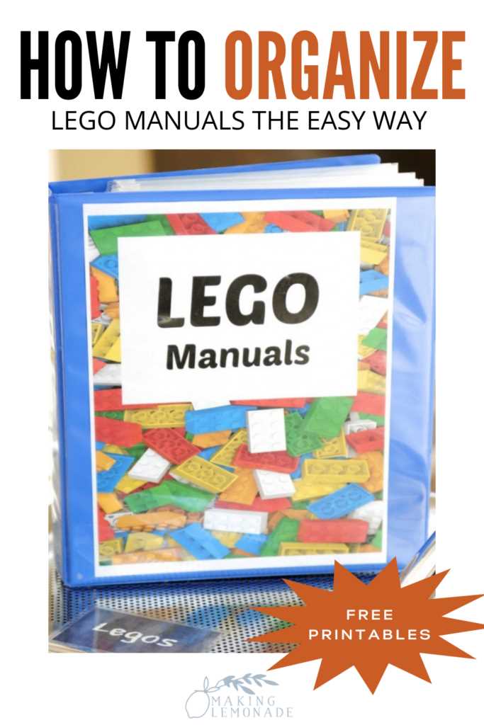 free lego instruction manuals