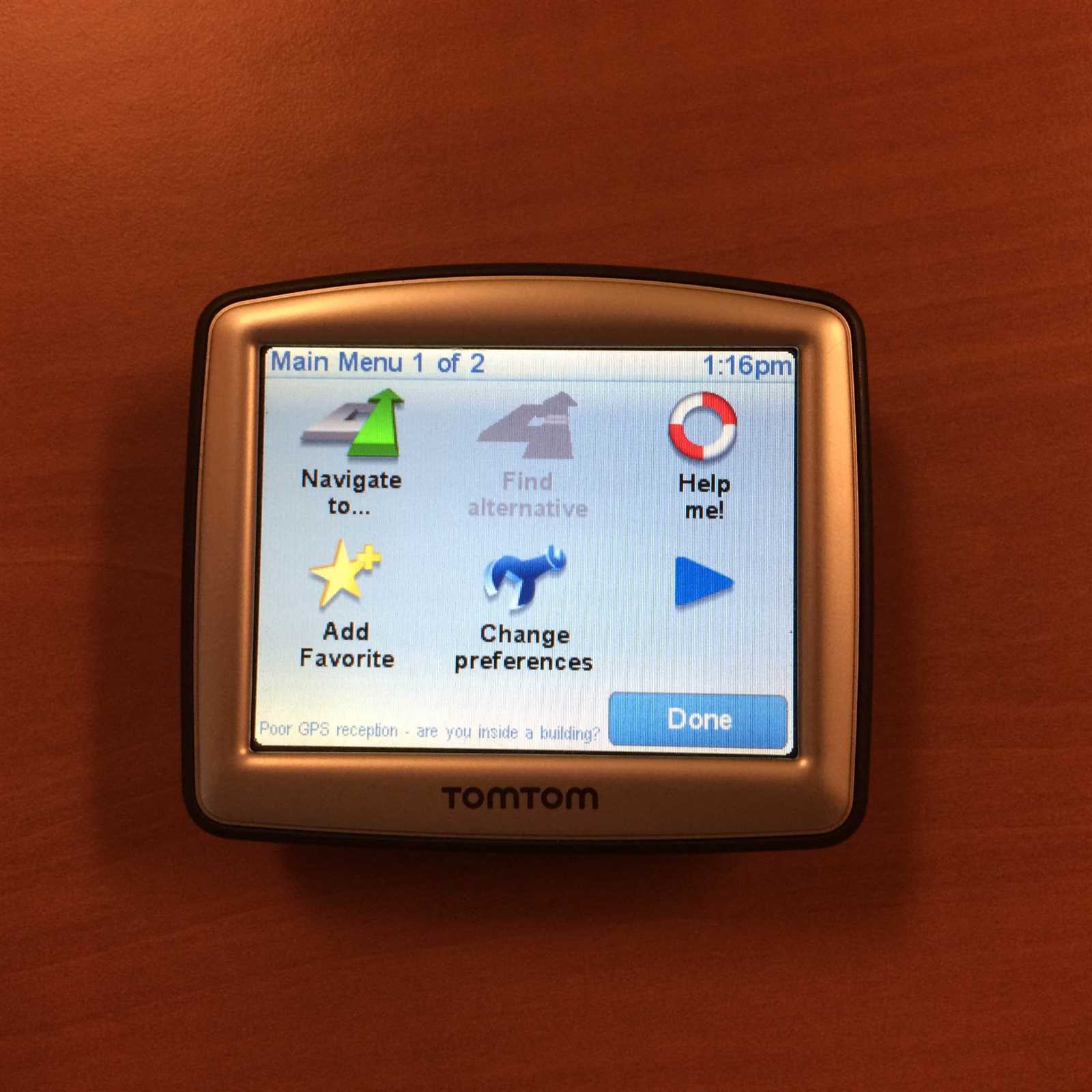 tomtom one instruction manual