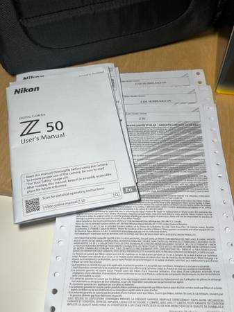 nikon z50 instruction manual