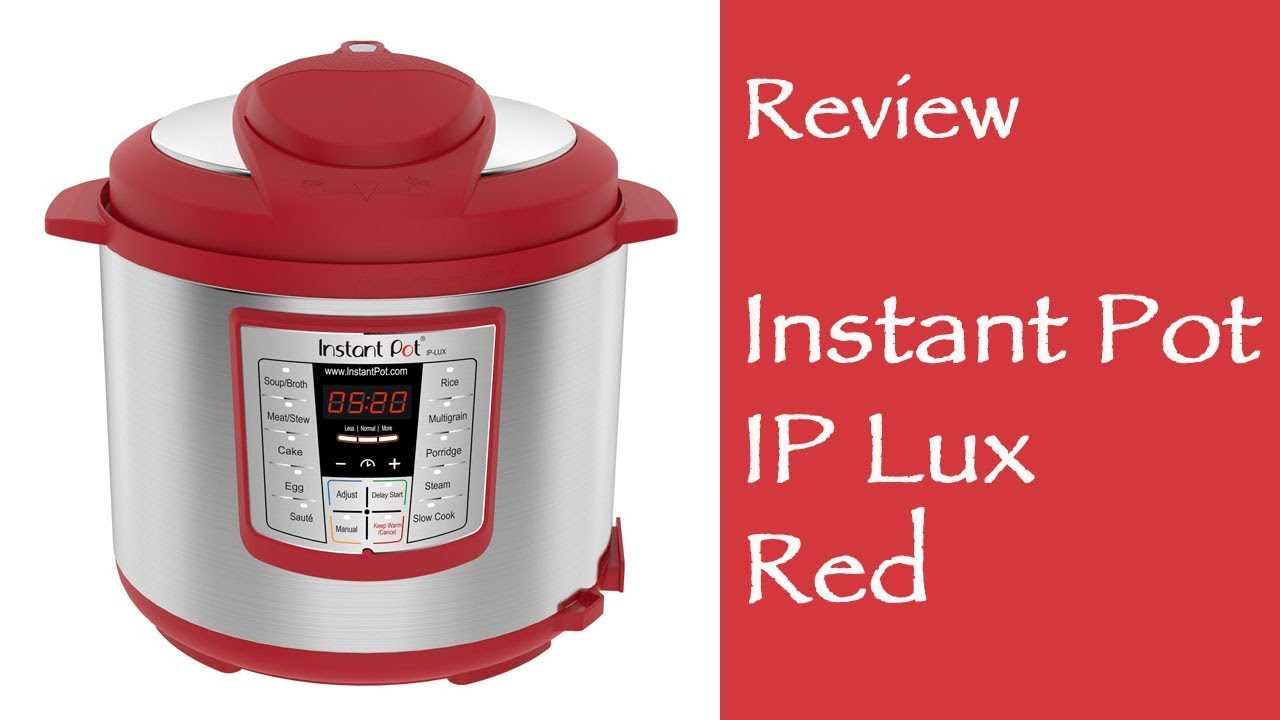 instant pot ip lux instruction manual