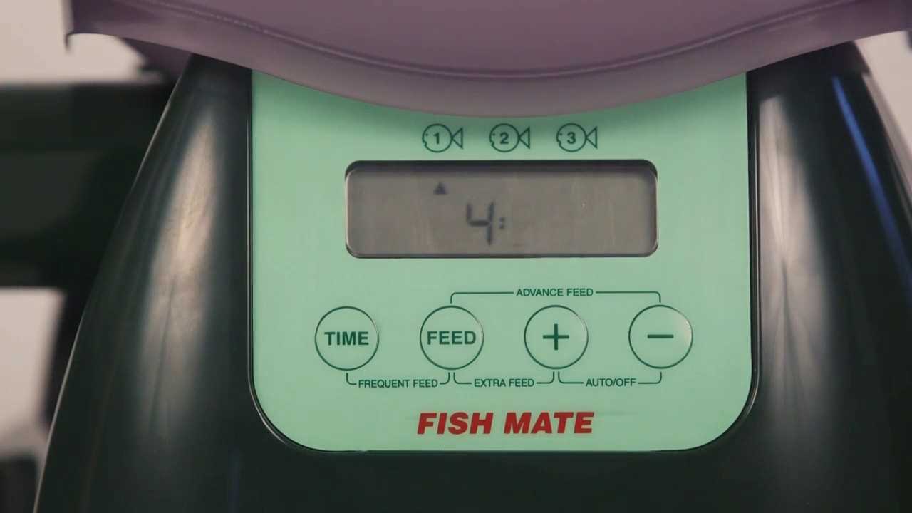 fish mate feeder instruction manual