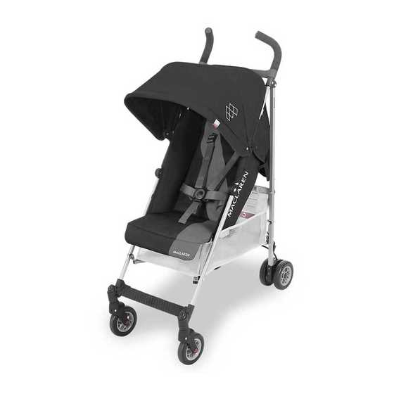 maclaren stroller instruction manual
