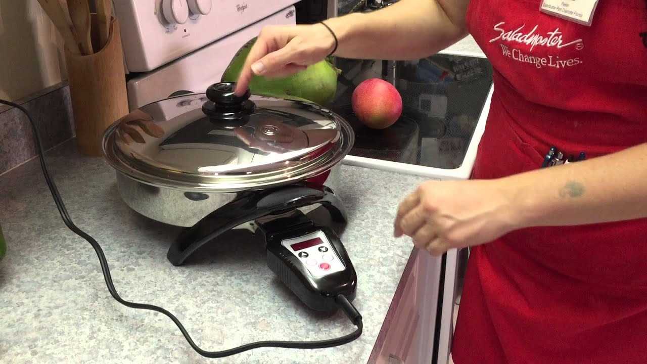 saladmaster electric skillet instruction manual