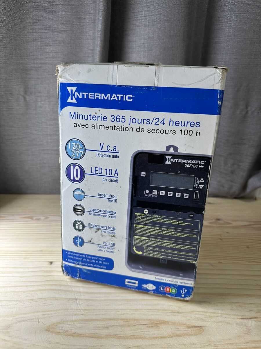 intermatic timer hb88rc instruction manual