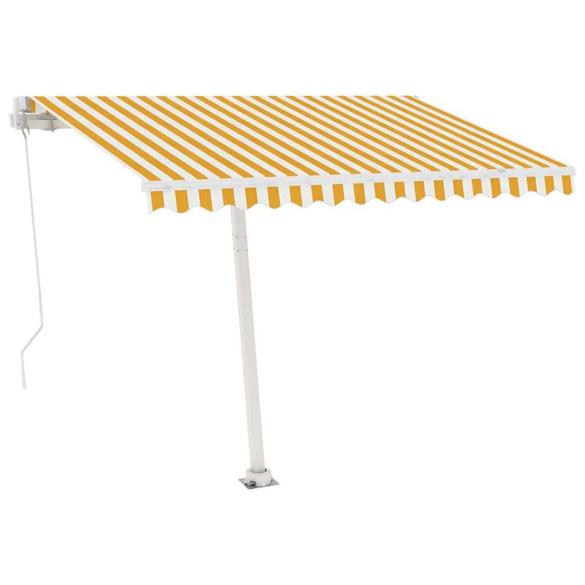 vidaxl manual retractable awning instructions