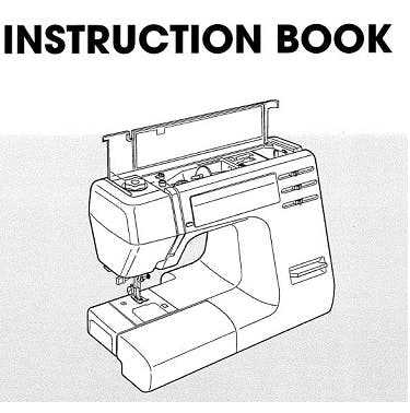 janome excel pro 5124 instruction manual