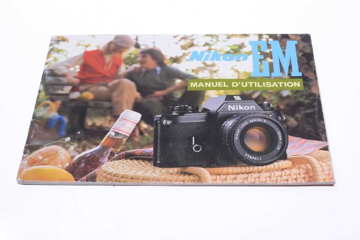 nikon em instruction manual