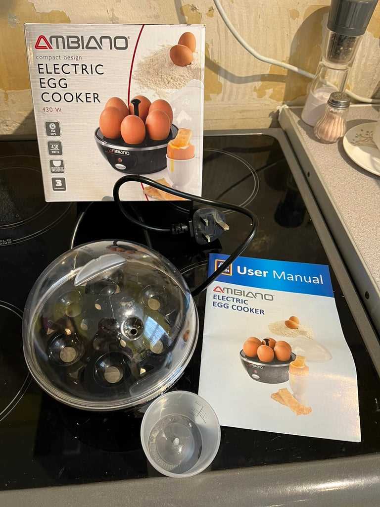 ambiano egg cooker instruction manual