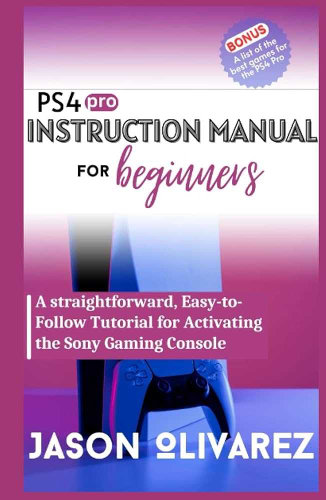 playstation 4 pro instruction manual