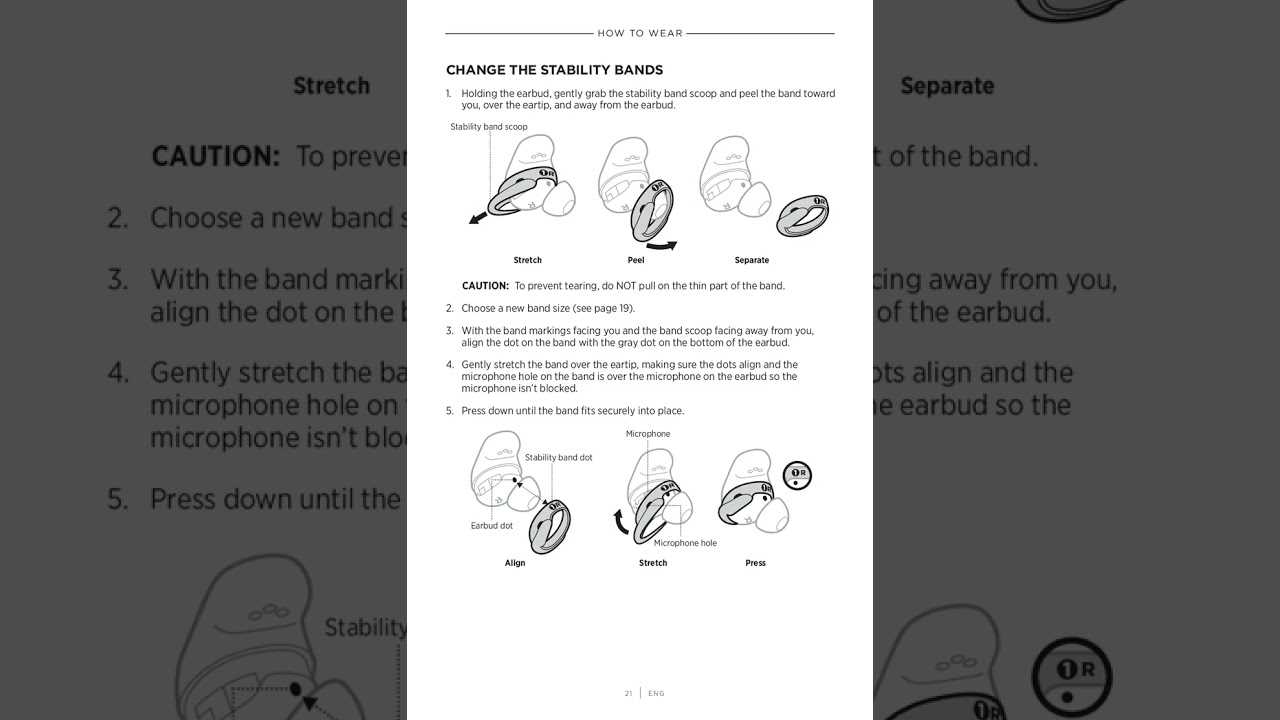 bose quietcomfort earbuds instruction manual