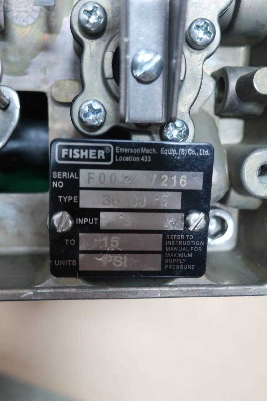 fisher v500 instruction manual