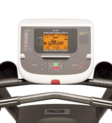 precor treadmill manual instructions