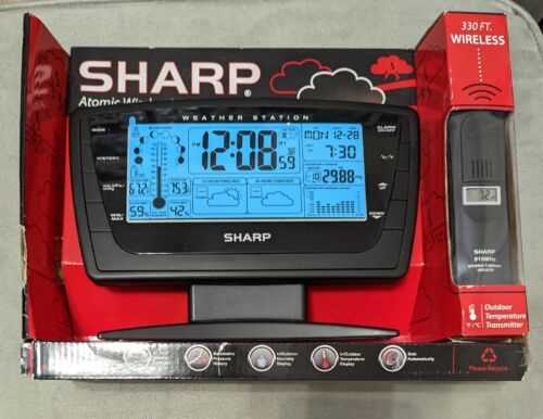 sharp weather station spc502 instructions manual