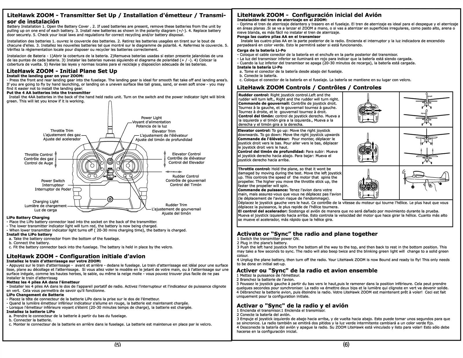 manual sharper image drone instructions