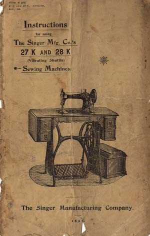 singer 367 sewing machine instruction manual