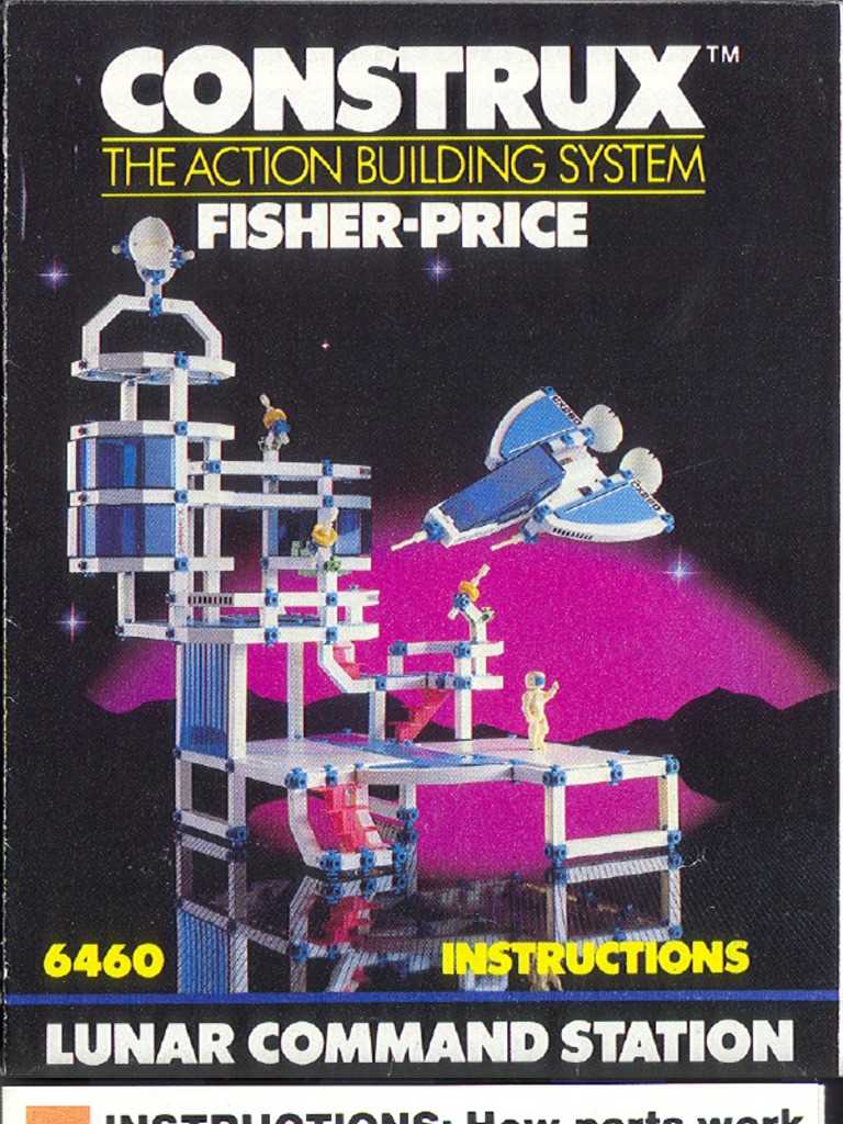 fisher price construx instruction manuals