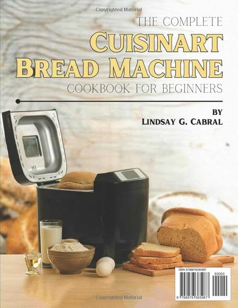 cuisinart bread machine instruction manual